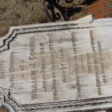 CORNER William J. -1907