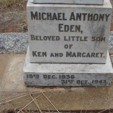 EDEN Michael Anthony 1936-1943