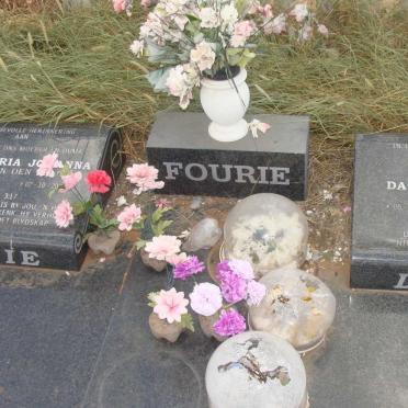 FOURIE Daniel Jacobus 1931-2011 &amp; Anna Maria Johanna VAN DEN BERG 1934-2003