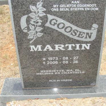 GOOSEN Martin 1973-2006