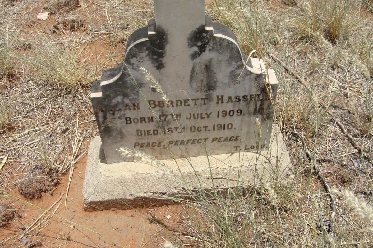 HASSELL Allan Burdett 1909-1910