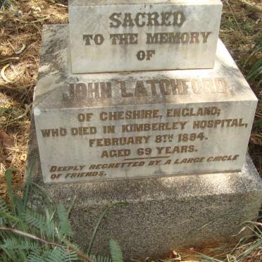 LATCHFORD John -1894