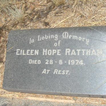 RATTHAM Eileen Hope -1974