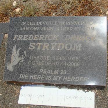 STRYDOM Frederick 1975-2006