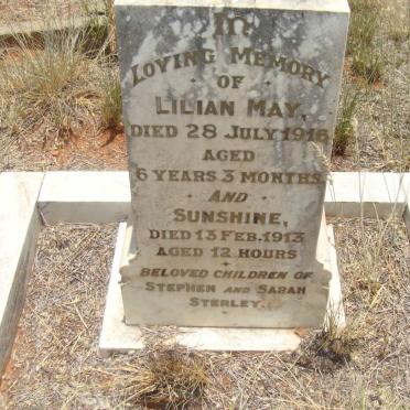 STERLEY Lilian May -1916 :: STERLEY Sunshine -1913