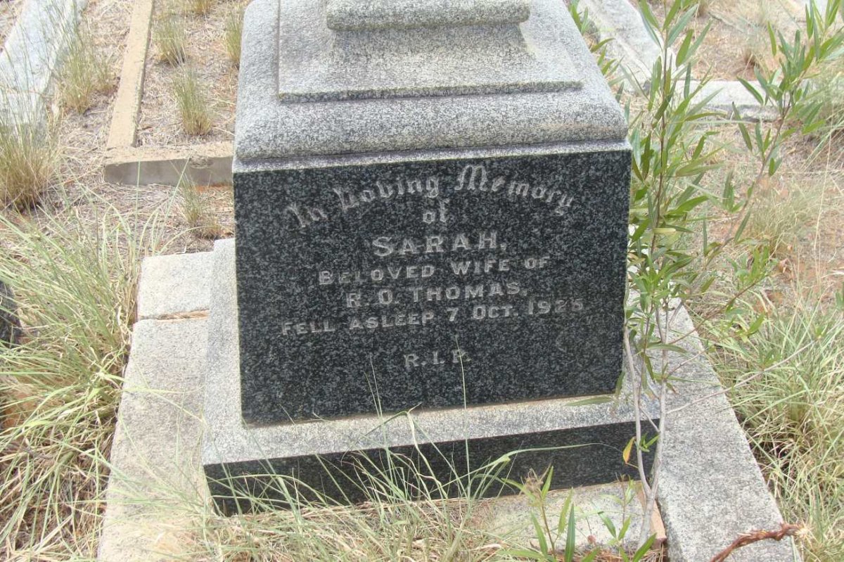 THOMAS Sarah -1925