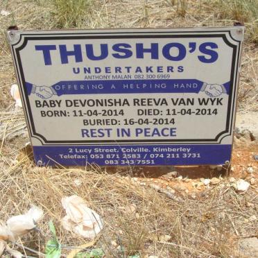 WYK Devonisha Reeva, van 1914-1914