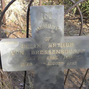 BRESSENSDORFF Felix Arthur, von 1835-1882