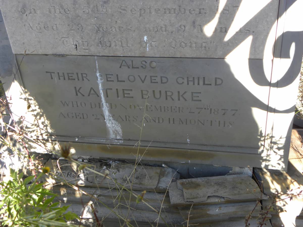 BURKE Hubert -1876 :: BURKE Katie -1877