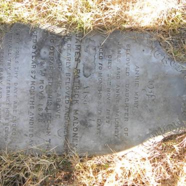 MALONEY Annie Mary -1877 :: MALONEY James Patrick -1878