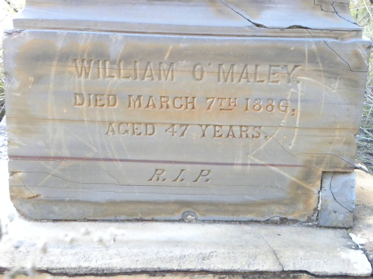 O’MALEY William -1886