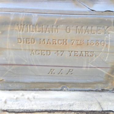 O’MALEY William -1886