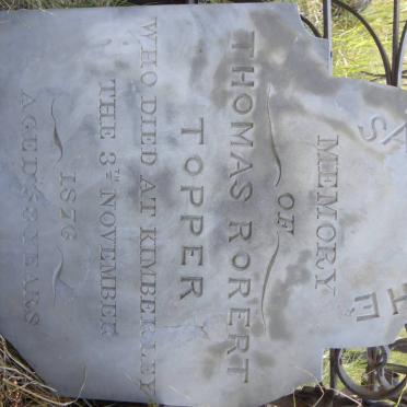 TOPPER Thomas Rorert -1876