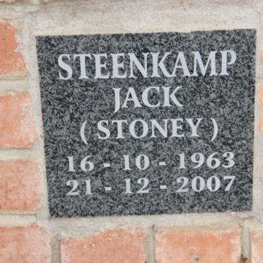 STEENKAMP Jack 1963-2007