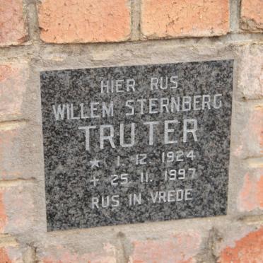 TRUTER Willem Sternberg 1924-1997