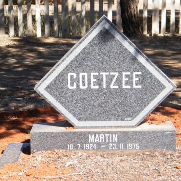 COETZEE Martin 1924-1975