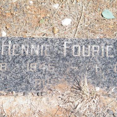 FOURIE Hennie 1945-