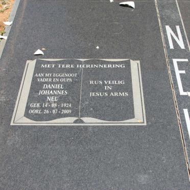 NEL Daniel Johannes 1924-2009 &amp; Maitha Jacobus 1930-