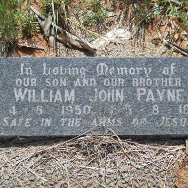 PAYNE William John 1950-1950