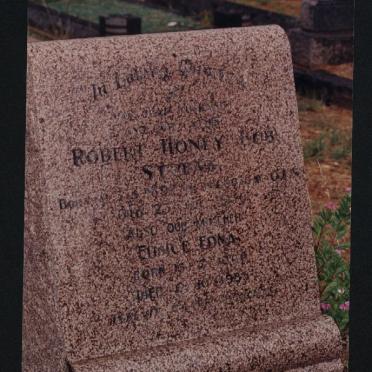 STREAK Robert Honey &amp; Eunice Edna 1906-1980