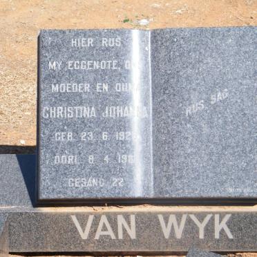 WYK Christina Johanna 1926-198?