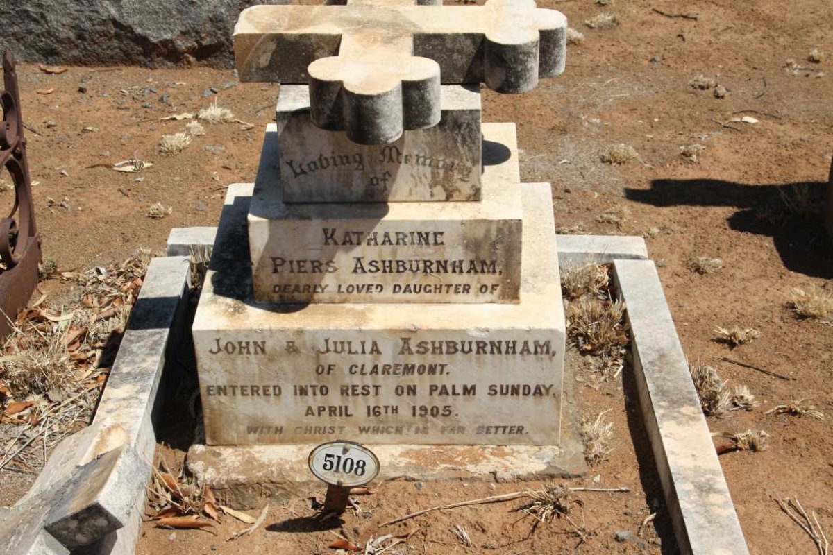 ASHBURNHAM Katharine Piers -1905