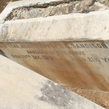 ALEXANDER Christena Urquhart 1866-1916 :: ALEXANDER Meta Isabella 1904-1905 :: SANDISON Tena nee ALEXANDER -1919