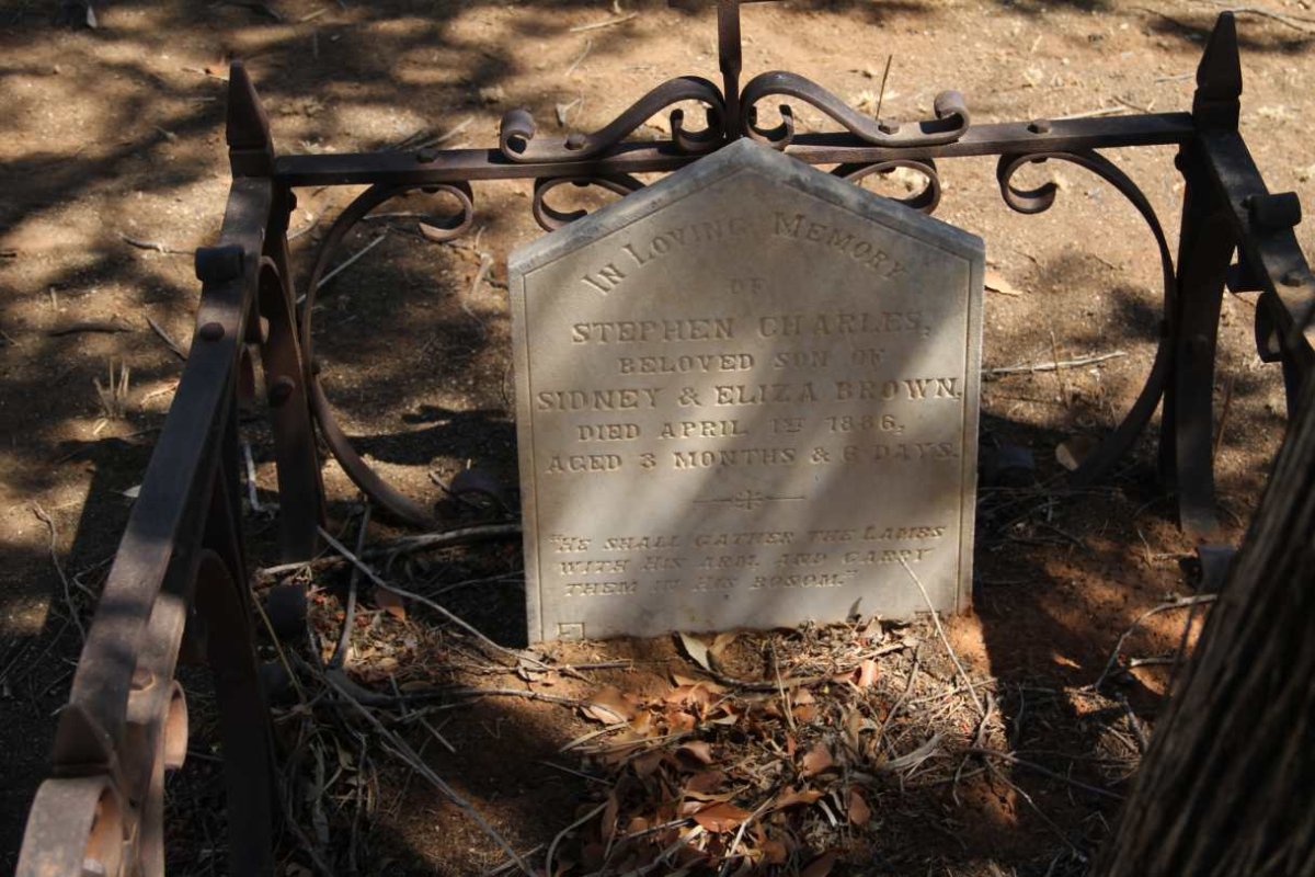 BROWN Stephen Charles -1886