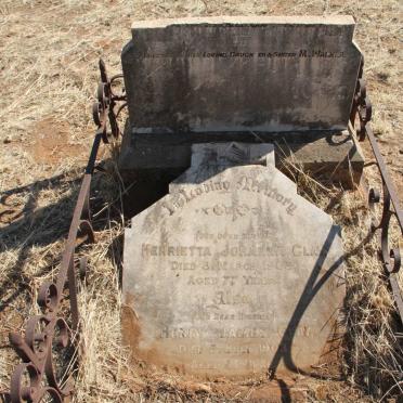 CLAY Henrietta Johanna  -1903 :: CLAY Henry James  -1903