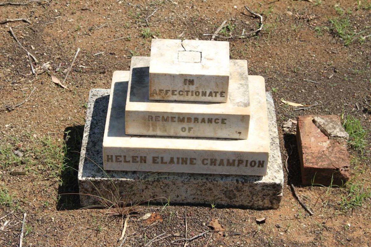 CHAMPION Helen Elaine -1894