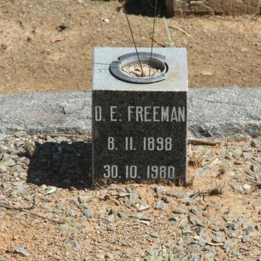 FREEMAN Doris Eileen 1898-1980