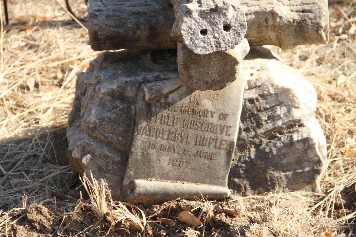 HOPLEY Wilfred Musgrove Vanderbyl 1887-1887