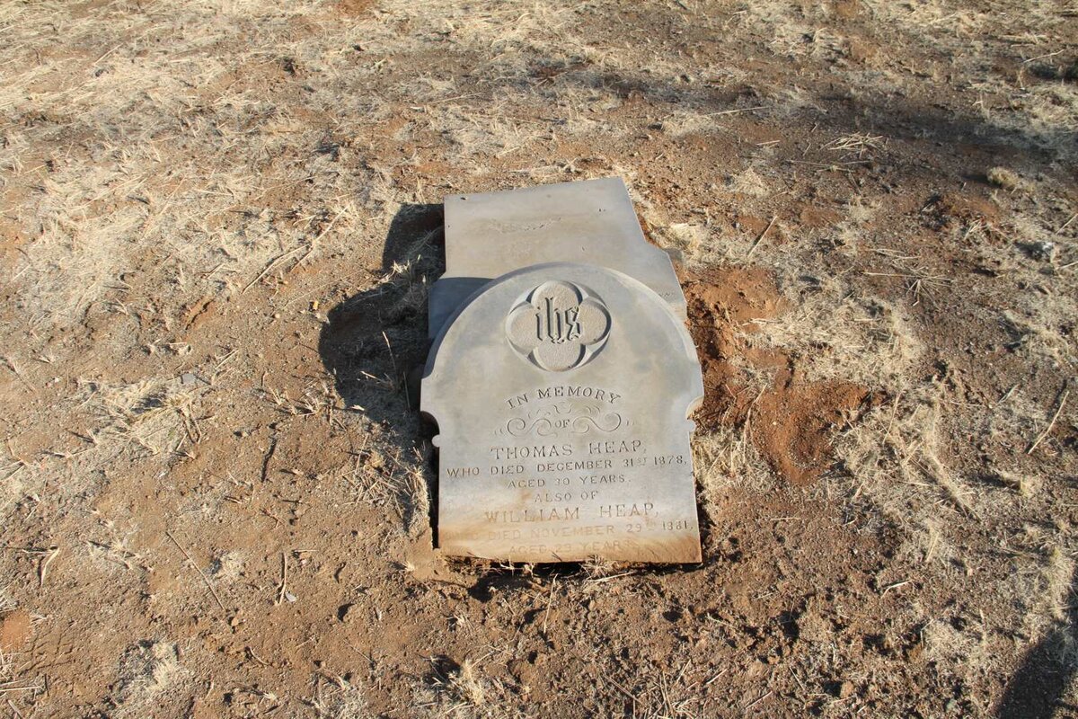HEAP Thomas -1878 :: HEAP William -1881