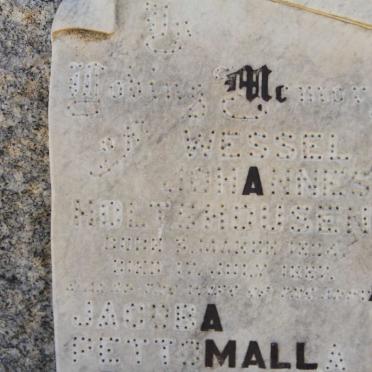 HOLTSHOUSEN Wessel Johannes 1826-1887 &amp; Jacoba Pettomalla 1842-1910