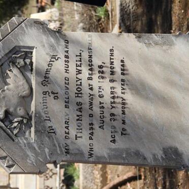 HOLYWELL Thomas -1926