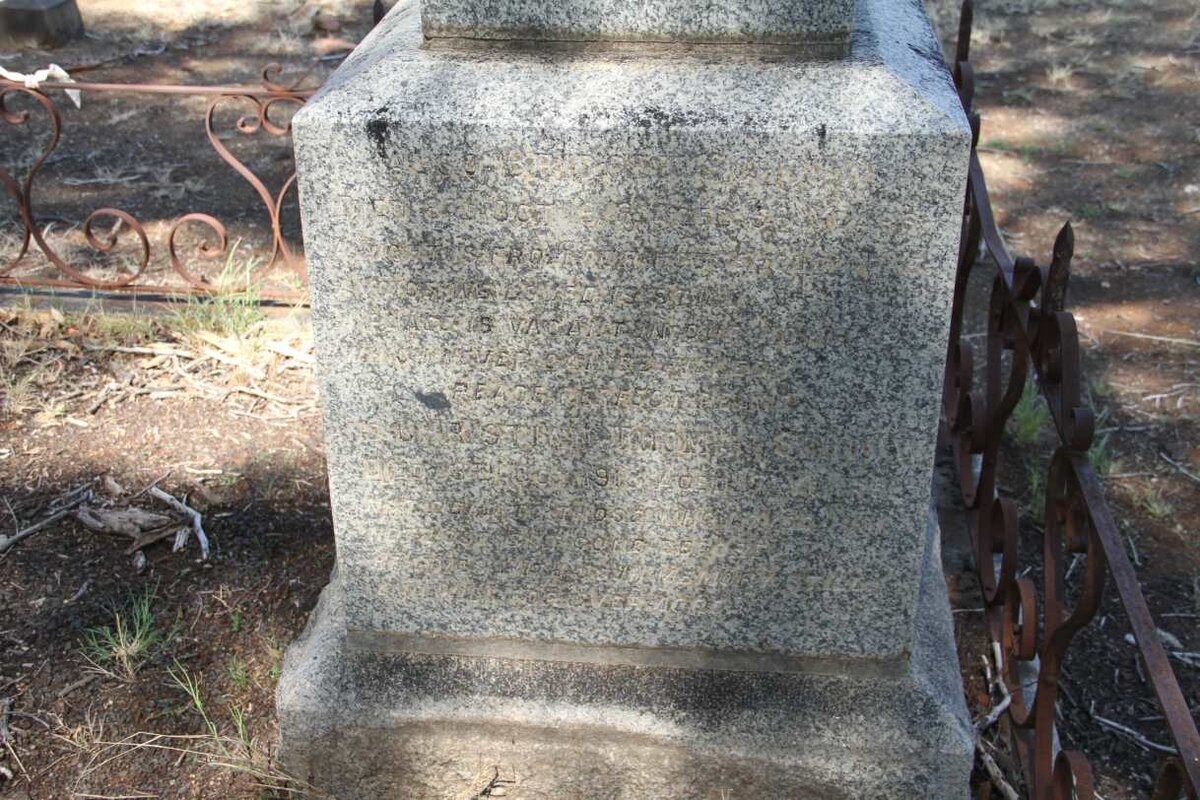 SCHOUW Bridget -1918 :: SCHOUW Christian Thomas -1918