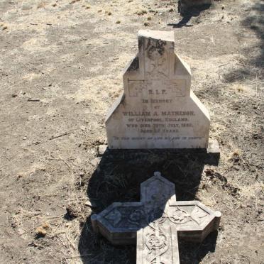 MATHESON William A. -1886