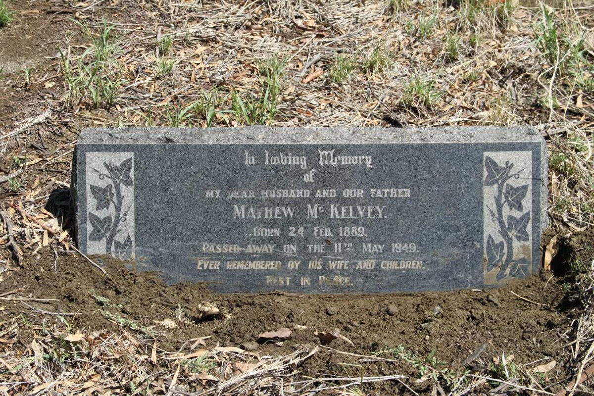 McKELVEY Mathew 1889-1949