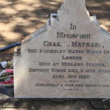 MAYNARD Chas. H. -1887