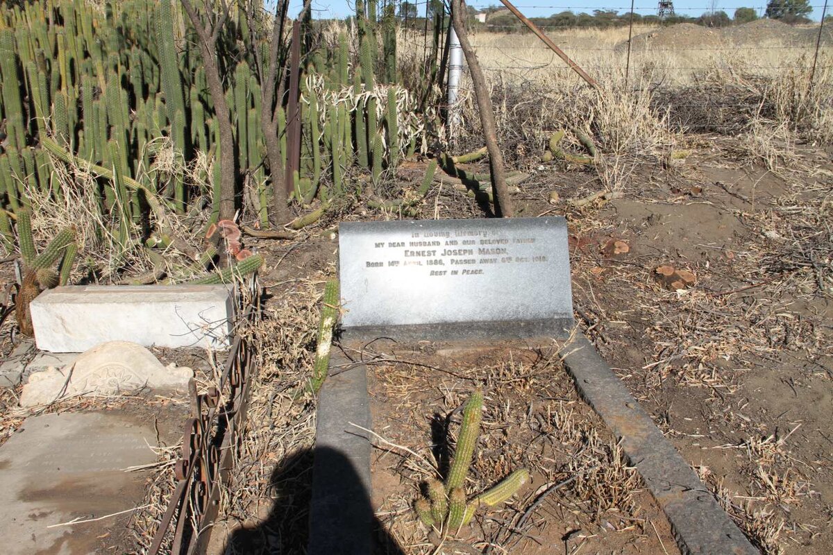 MASON Ernest Joseph 1886-1918