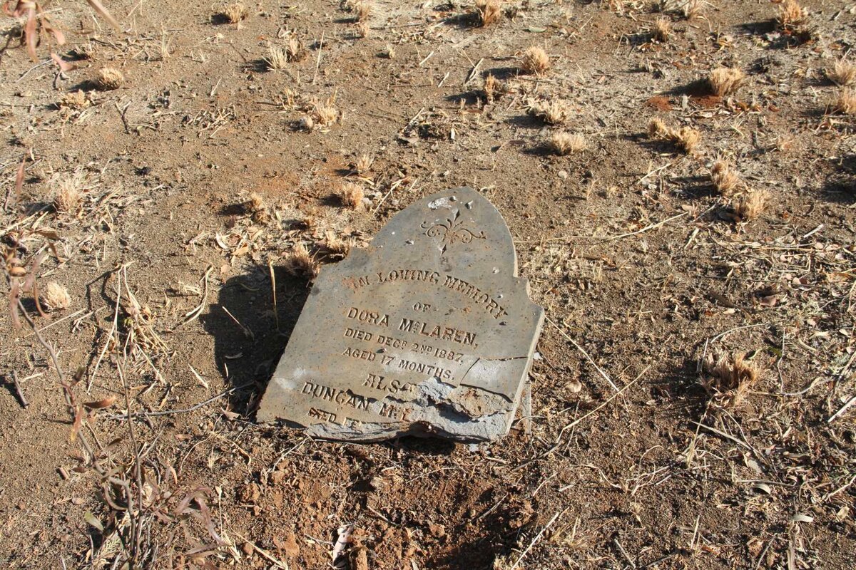 MCLAREN Dora -1887 :: MCLAREN Duncan -1888