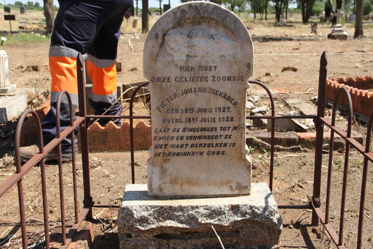 NIENABER Pieter Johann 1927-1928