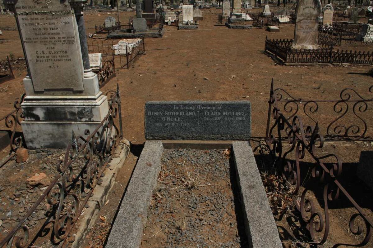 O'NEILL Henry Sutherland -1918 :: MELLING Clara -1960