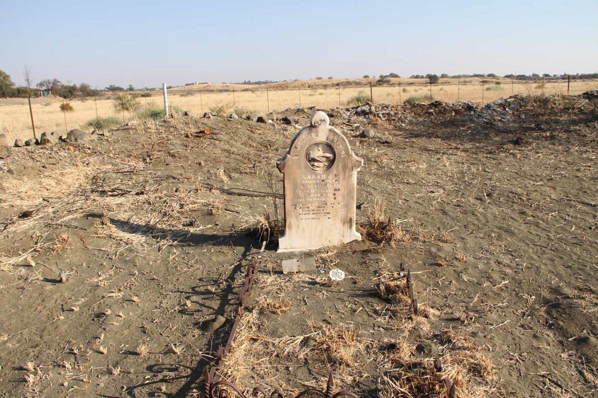 OVERMEYER Sarah J.F. nee DE VILLIERS 1867-1903