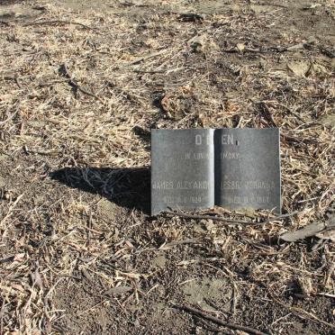 O'BRIEN James Alexander  -1924 &amp; Jessie Johanna  -1964