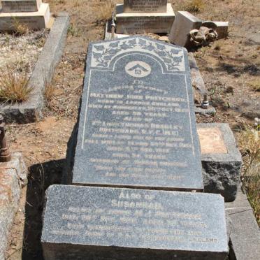 PRITCHARD Mathew John -1920 &amp; Susannah  -1936 :: PRITCHARD Thomas Bradley -1917