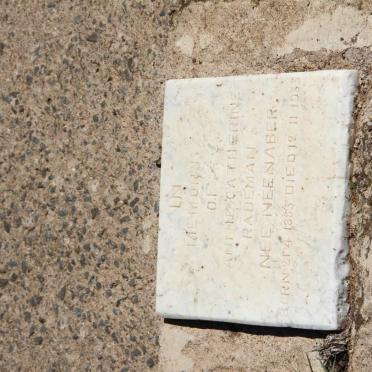 RADEMAN Annie Catherine nee NEENABER 1883-1933