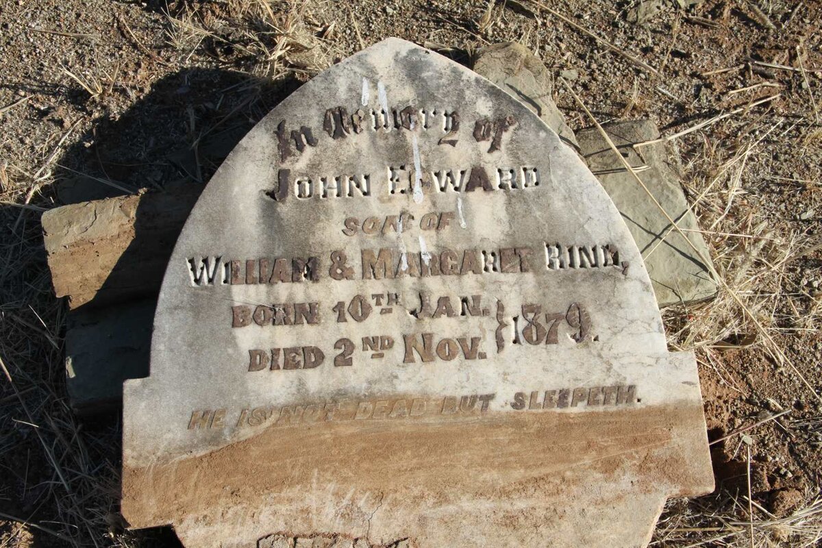 RIND John Edward 1879-1879