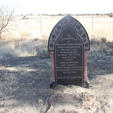 ROUGH William George  -1913 &amp; Louisa Marion STOCKWELL  -1913