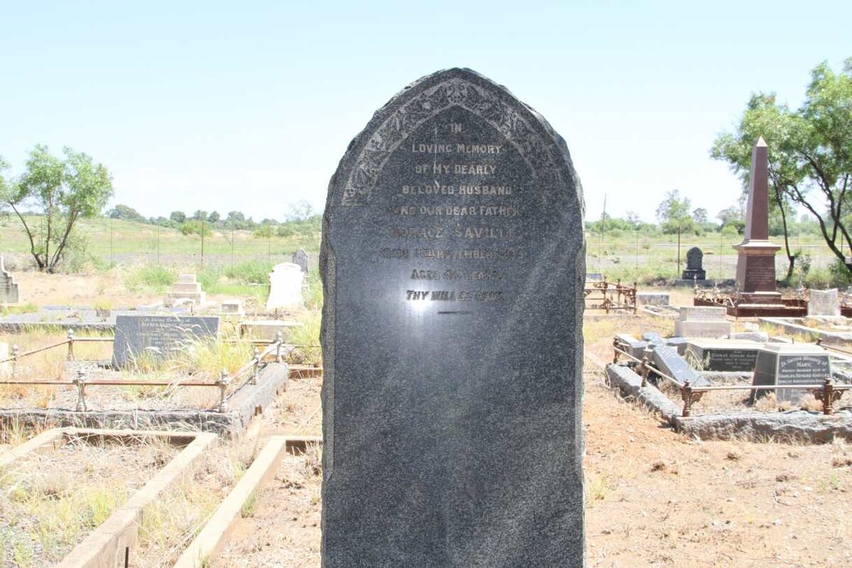 SAVILLE Horace  -1935